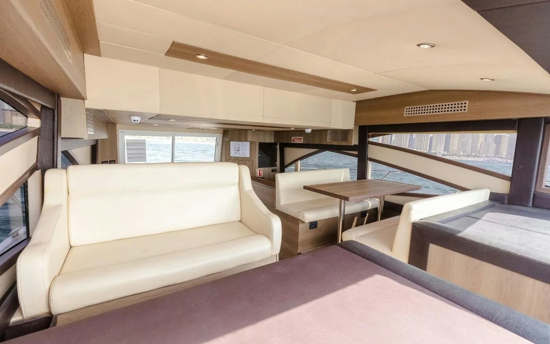 Party at Sea: Luxury Private Yacht Rental from Dubai Harbour Image 10