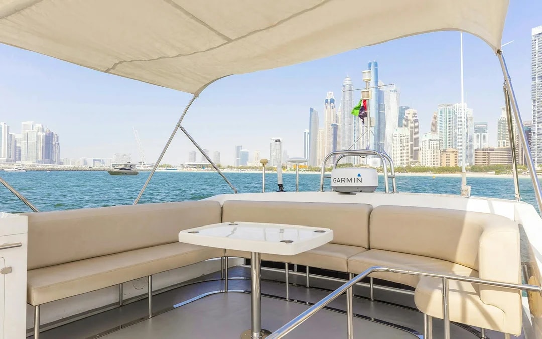 Dubai Harbour Private Luxury Yacht Rental Image 3