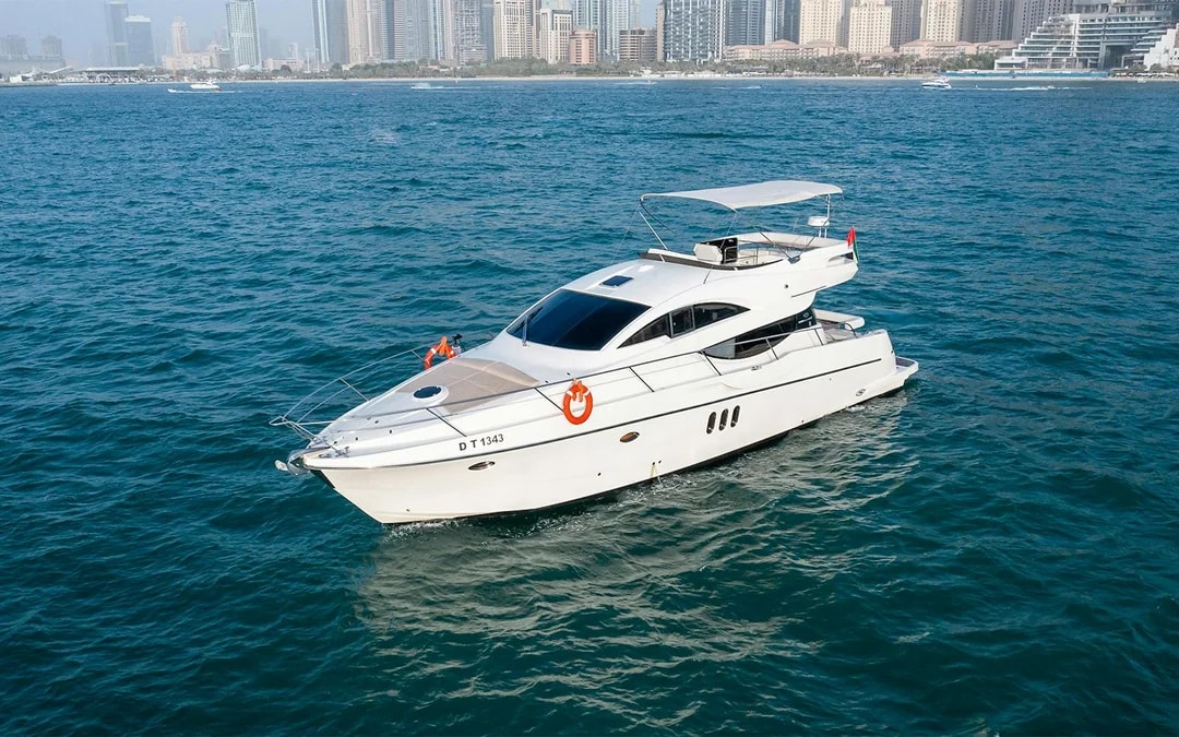 Private Luxury Yacht Rental from Dubai Harbour - Groups up to 19 Image 1