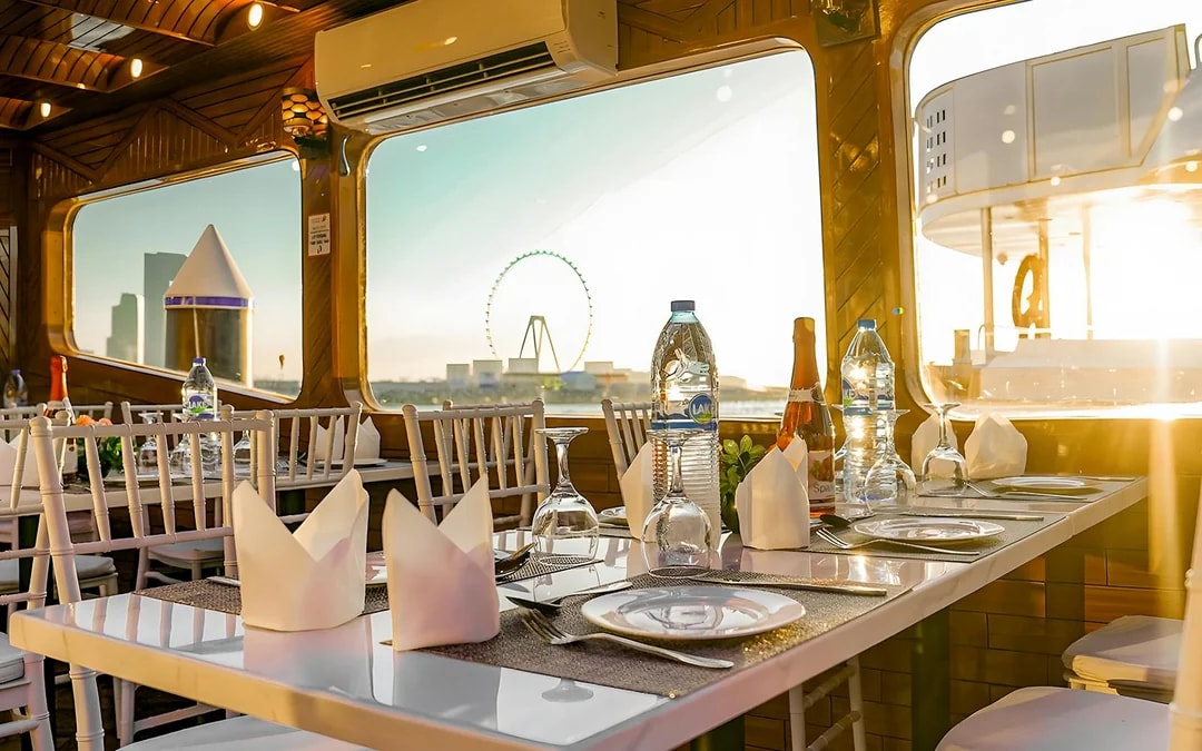 From Dubai Marina: 2-Hour Dhow Cruise with Dinner & Live Entertainment Image 8