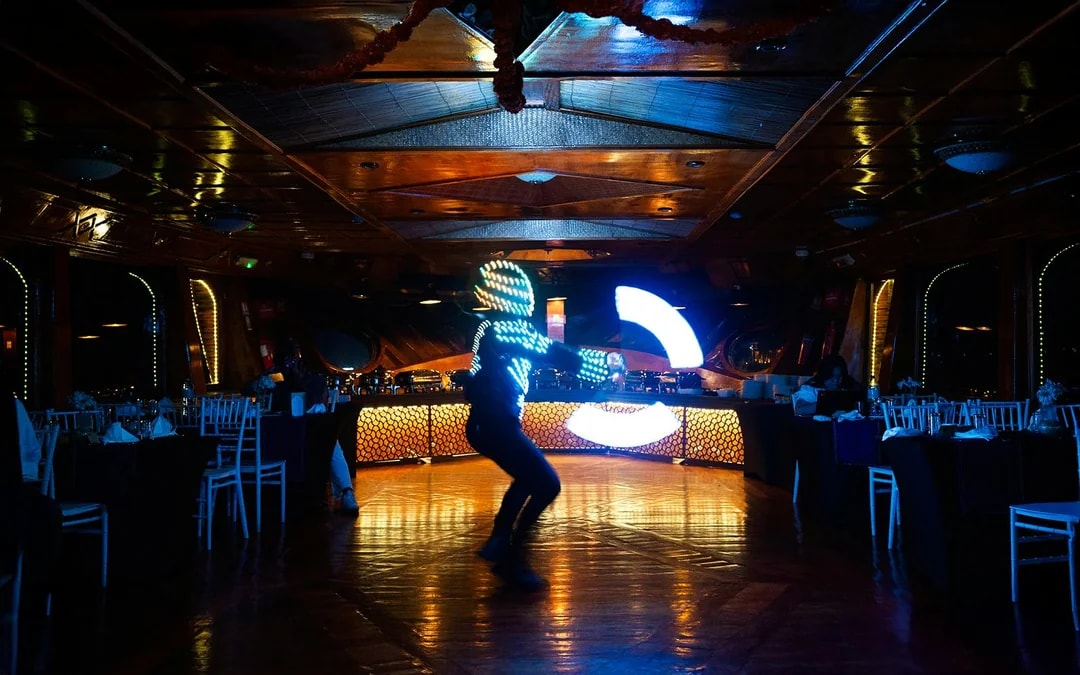 Dubai Marina Luxury Dhow Cruise with Indian Buffet Dinner Image 6