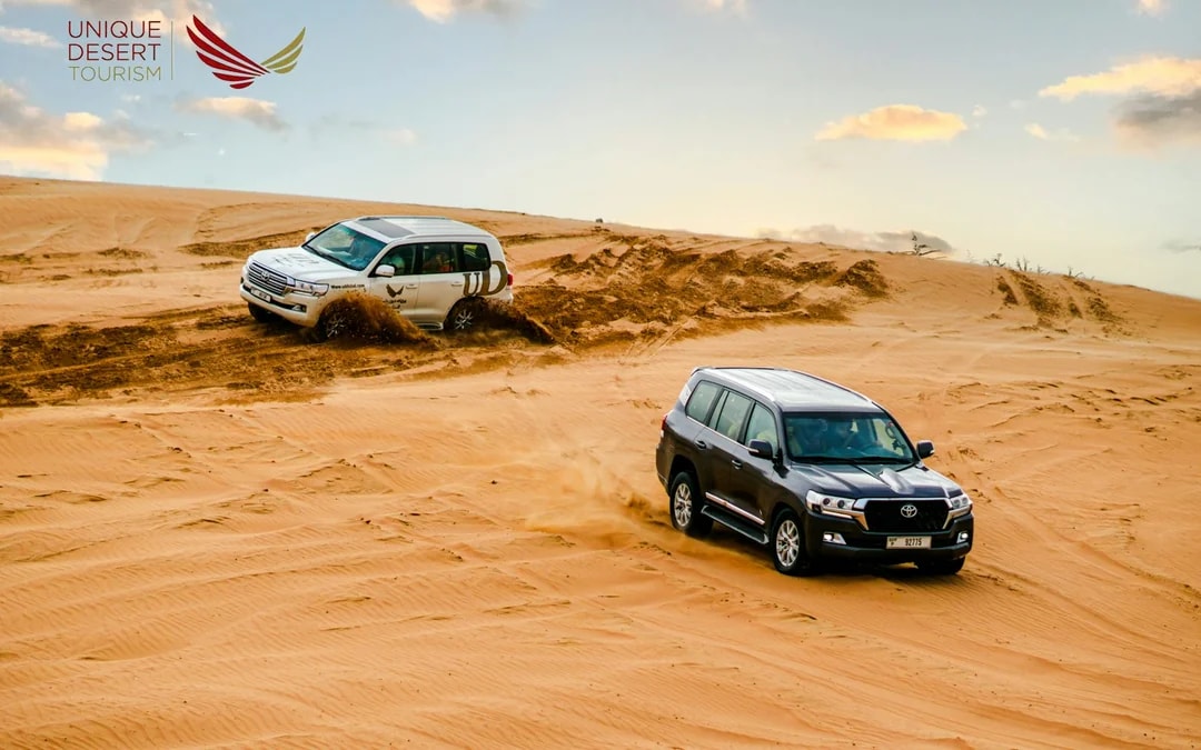 Dubai Private Morning Desert Safari with Sandboarding & Camel Ride Image 3
