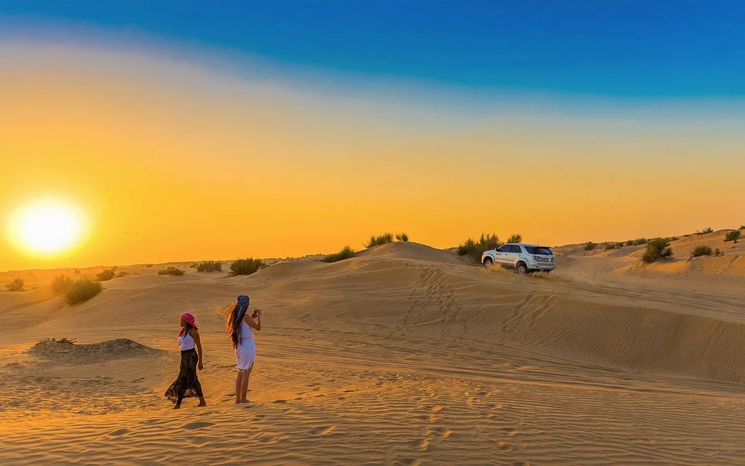 Morning Desert Safari with Dune Bashing & Sand Boarding Image 3