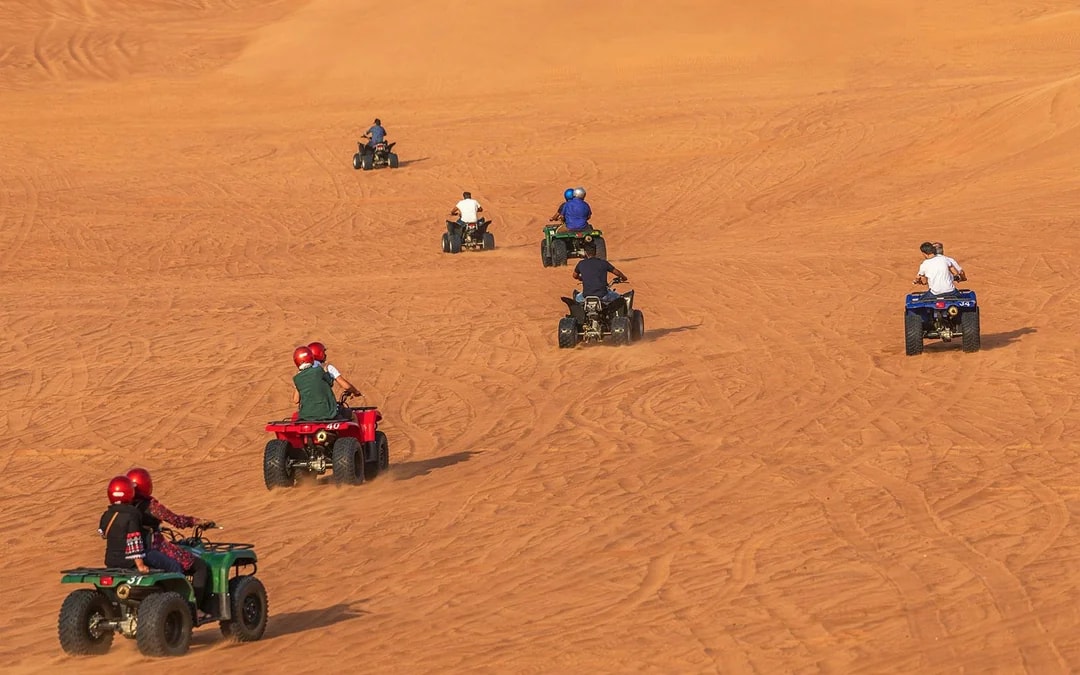 Morning Desert Safari with Dune Bashing & Sand Boarding Image 4