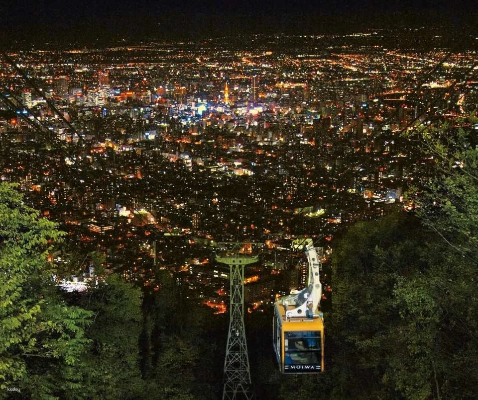 <During Night Viewing Hours Only> Sapporo Mt. Moiwa Ropeway Advance Ticket|Hokkaido, Japan