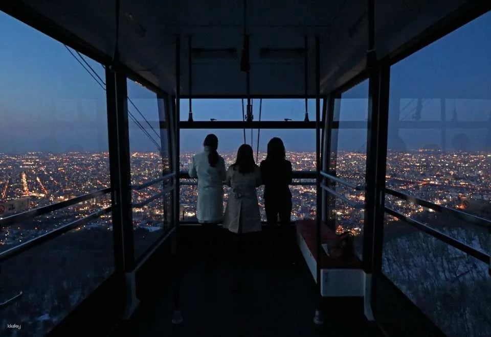 <During Night Viewing Hours Only> Sapporo Mt. Moiwa Ropeway Advance Ticket｜Hokkaido, Japan