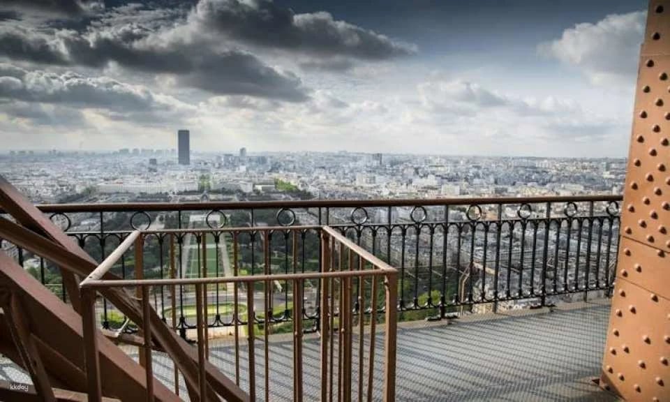 Eiffel Tower reserved elevator entrance to 2nd floor with walking tour and Seine cruise