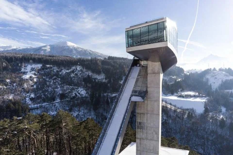 Entrance ticket to Bergisel ski jump arena in Innsbruck