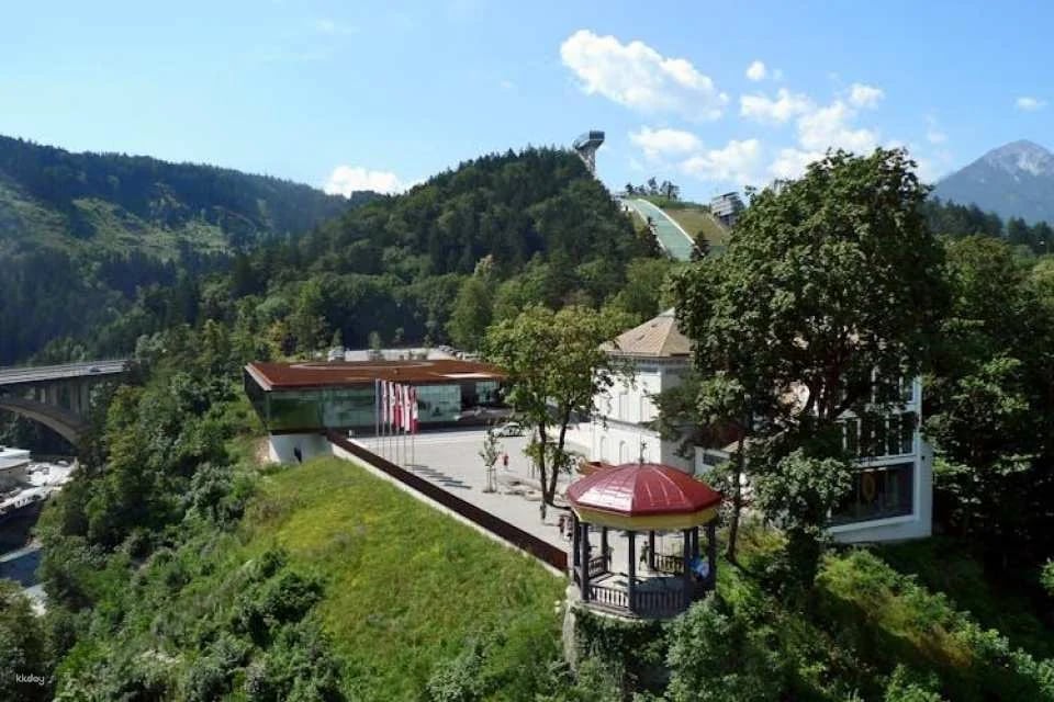 Entrance ticket to Bergisel ski jump arena in Innsbruck