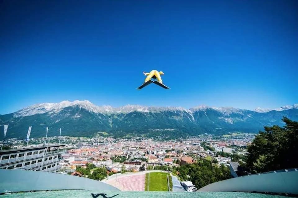 Entrance ticket to Bergisel ski jump arena in Innsbruck