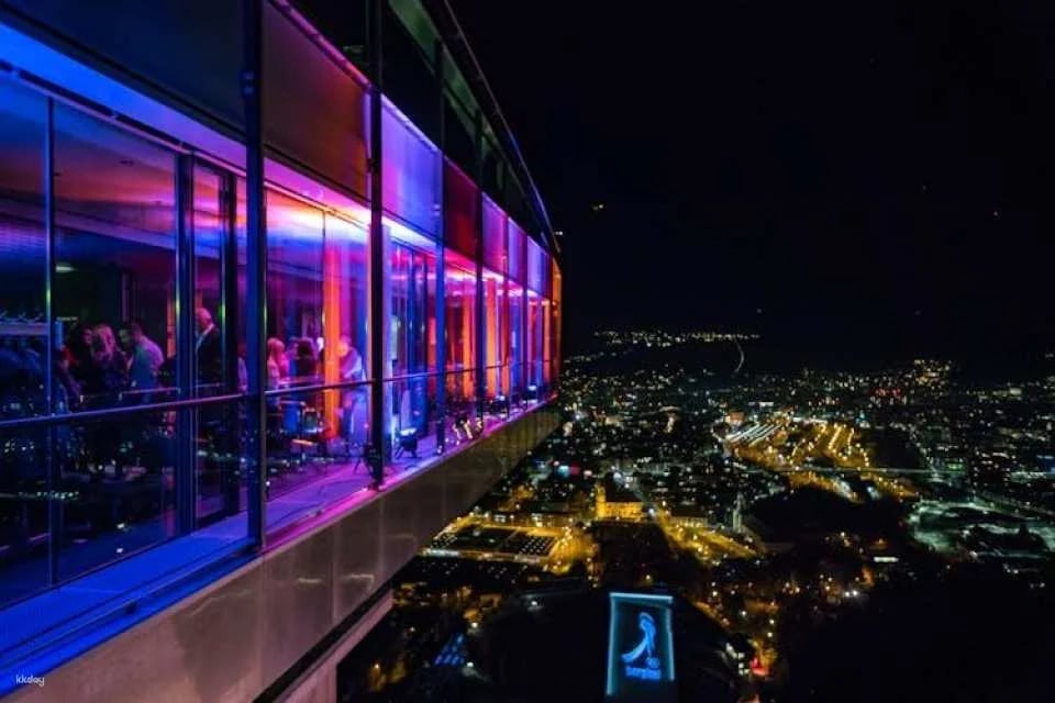 Entrance ticket to Bergisel ski jump arena in Innsbruck