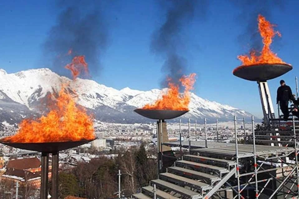 Entrance ticket to Bergisel ski jump arena in Innsbruck