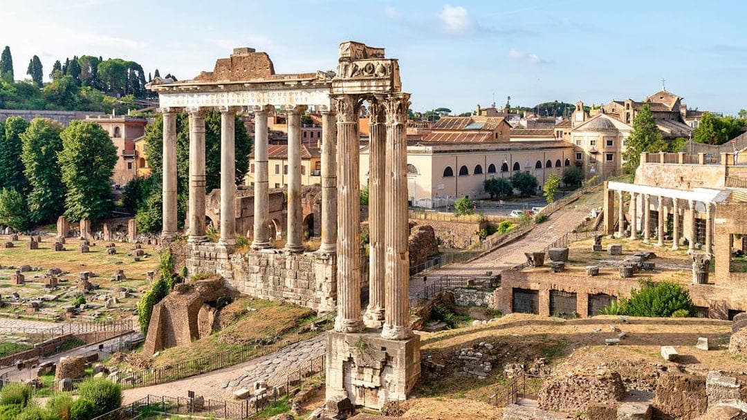 Entry to Roman Forum and Palatine Hill, Rome