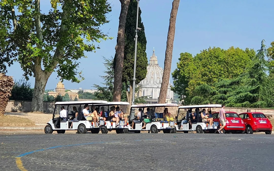 Eternal City Highlights Golf Cart Tour with Gelato - 3 hr Image 5