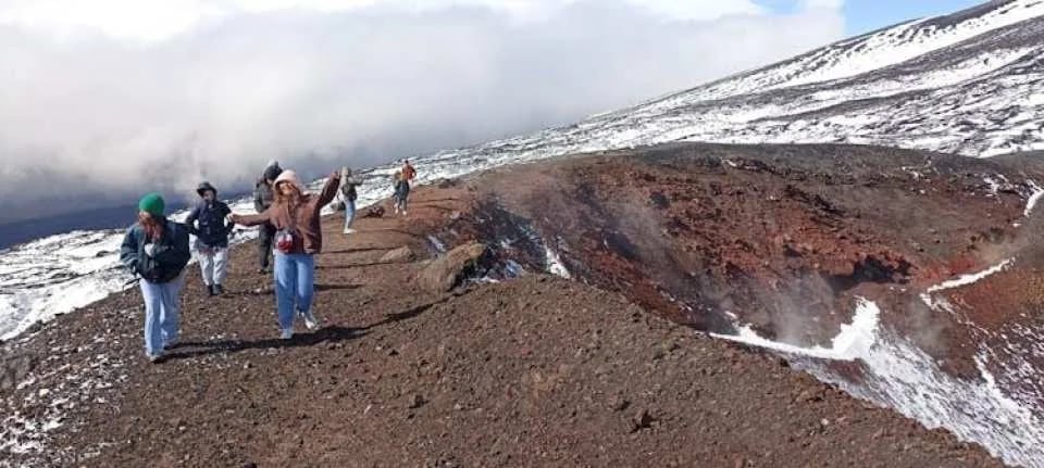 Etna trekking tour with local products tasting