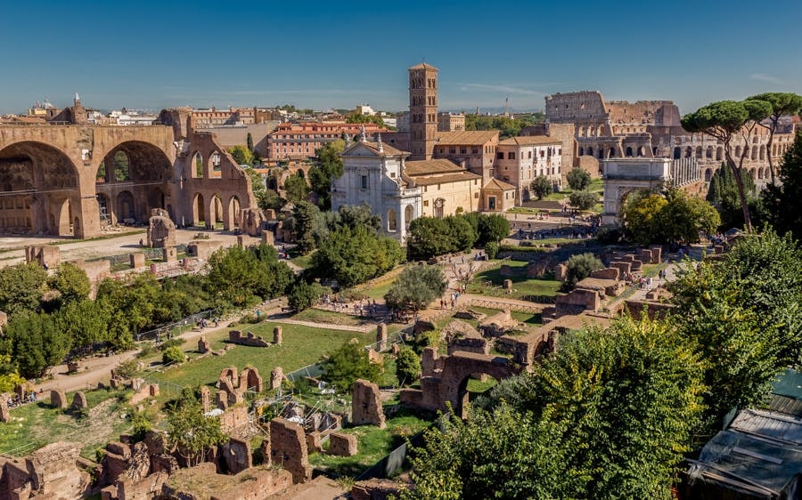Evening Rome Walking Tour: Colosseum Arena, Trevi Fountain & Roman Forum Image 8