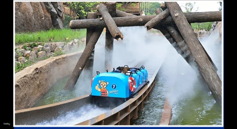 Everland Theme Park Admission Ticket in South Korea