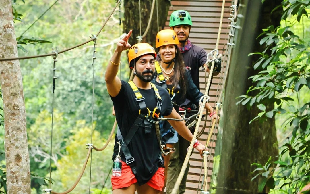 Flying Hanuman: 28 Platform Zipline and Quad Bike Adventure
 Image 11