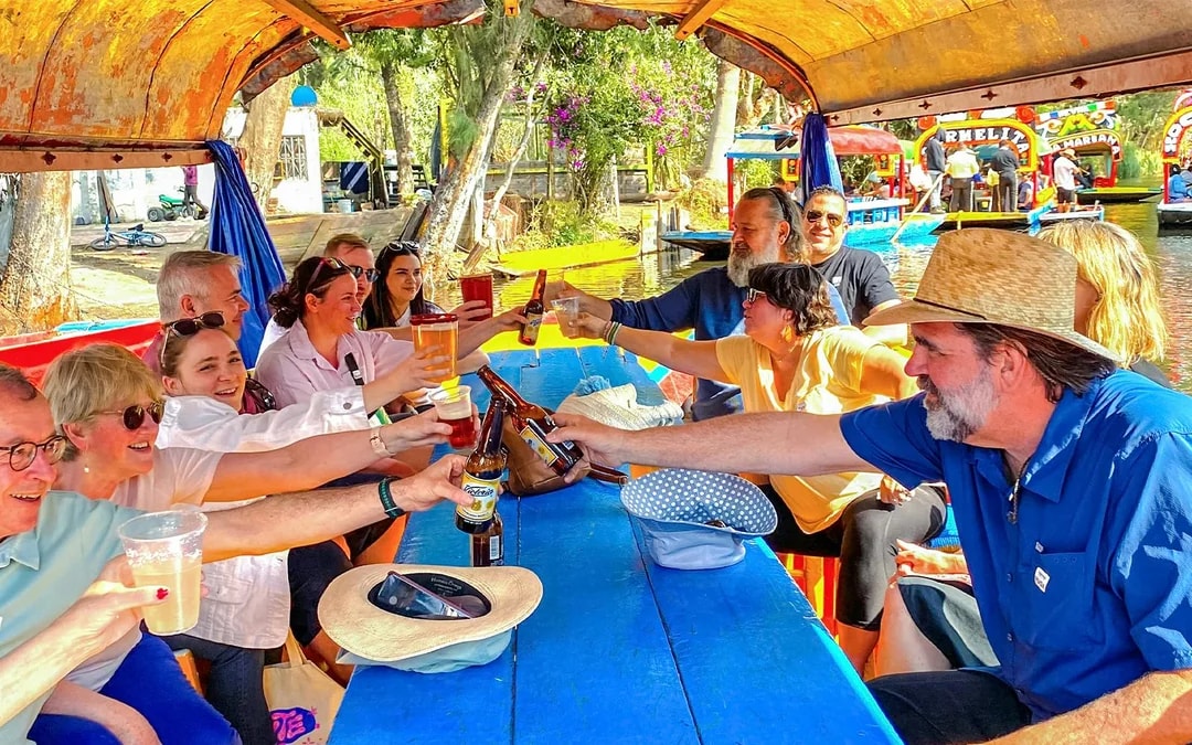 Full-Day Tour: Frida Kahlo Museum Tickets with Coyoacán Stroll & Xochimilco Boat Ride Image 9