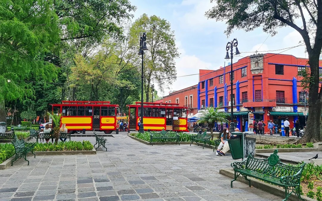 Full-Day Tour: Frida Kahlo Museum Tickets with Coyoacán Stroll & Xochimilco Boat Ride Image 3