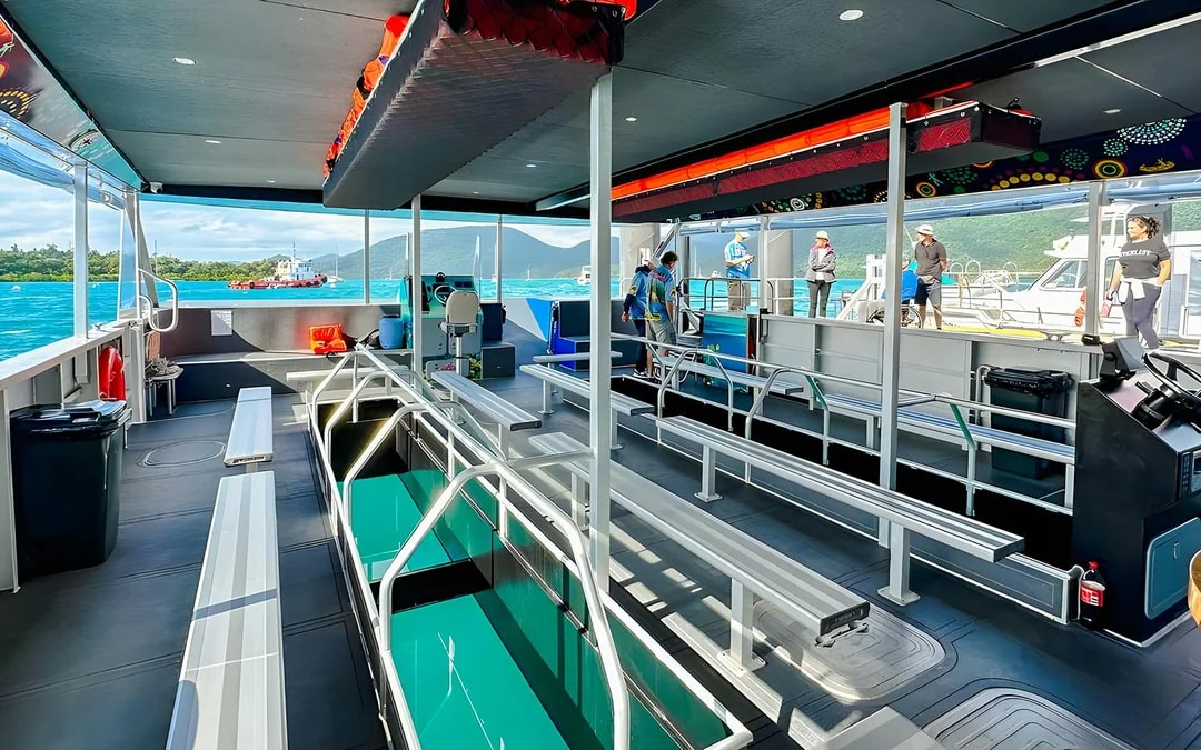 From Airlie Beach: Whitsundays Glass-Bottom Boat Tour Image 8