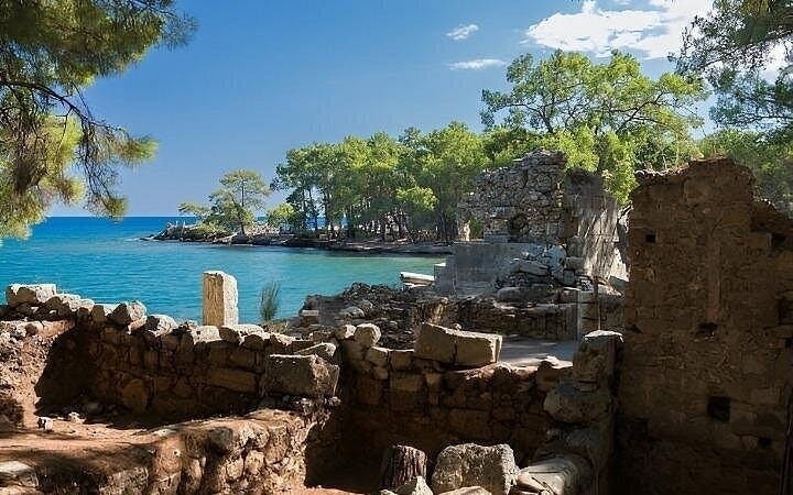 From Antalya to Kemer Mega Star Boat Trip Lunch & Hotel pick up Image 9