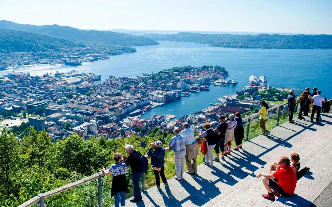 From Bergen: Mostraumen Fjord Cruise + Mt Fløyen Funicular & City Tour Image 5