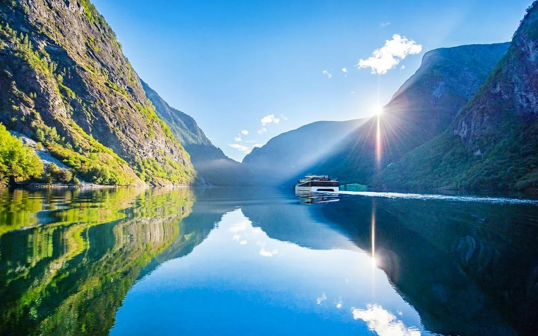 From Bergen: Nærøyfjord Cruise, Flåm, and Stegastein Guided Bus Tour Image 3