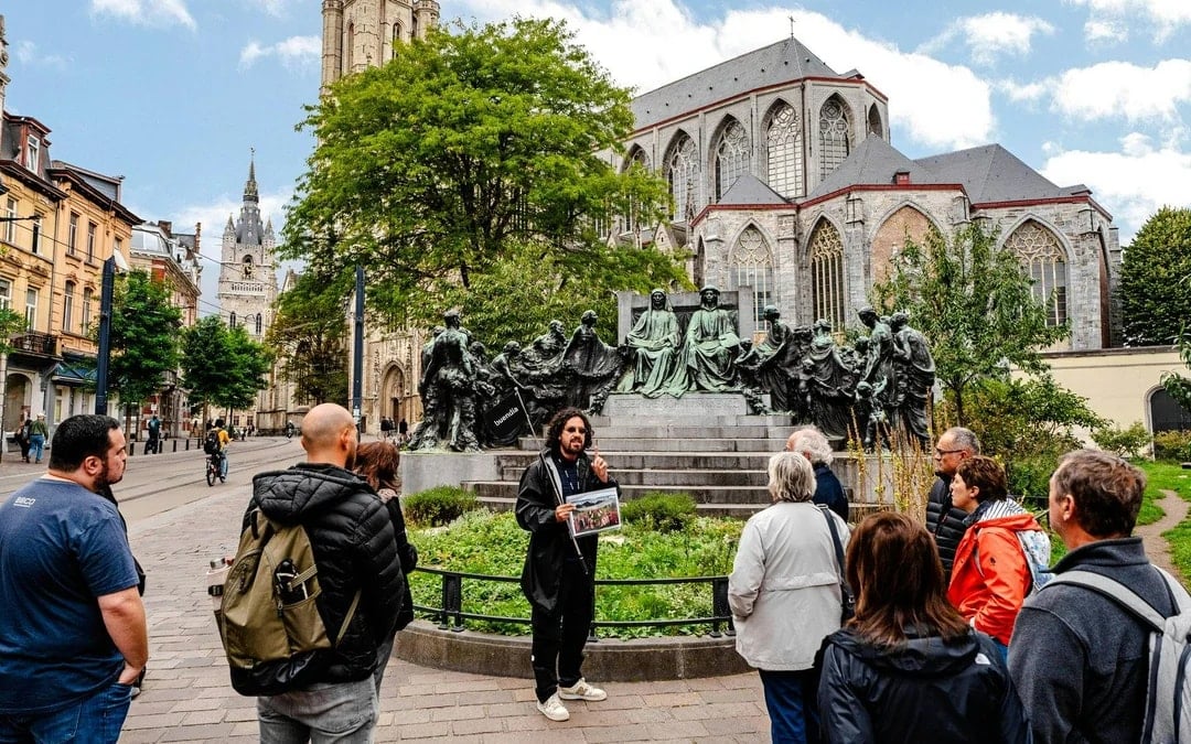 From Brussels: Bruges & Ghent Small-Group Day Trip by Train with Optional Boat Ride Image 1