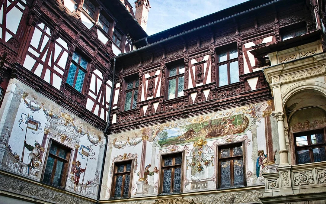 From Bucharest: Peles Castle, Bran Castle & Cantacuzino Castle ('Wednesday Castle') Tour
 Image 10