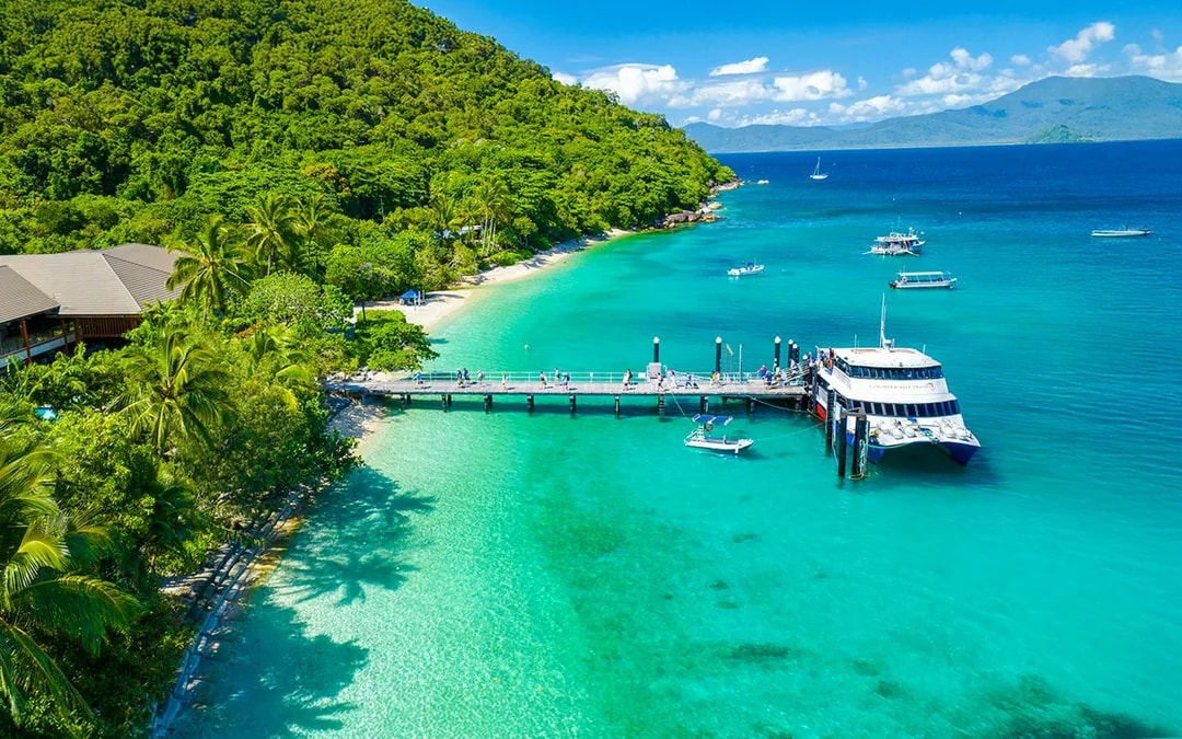 From Cairns: Fitzroy Island Round Trip Ferry Transfers Image 1