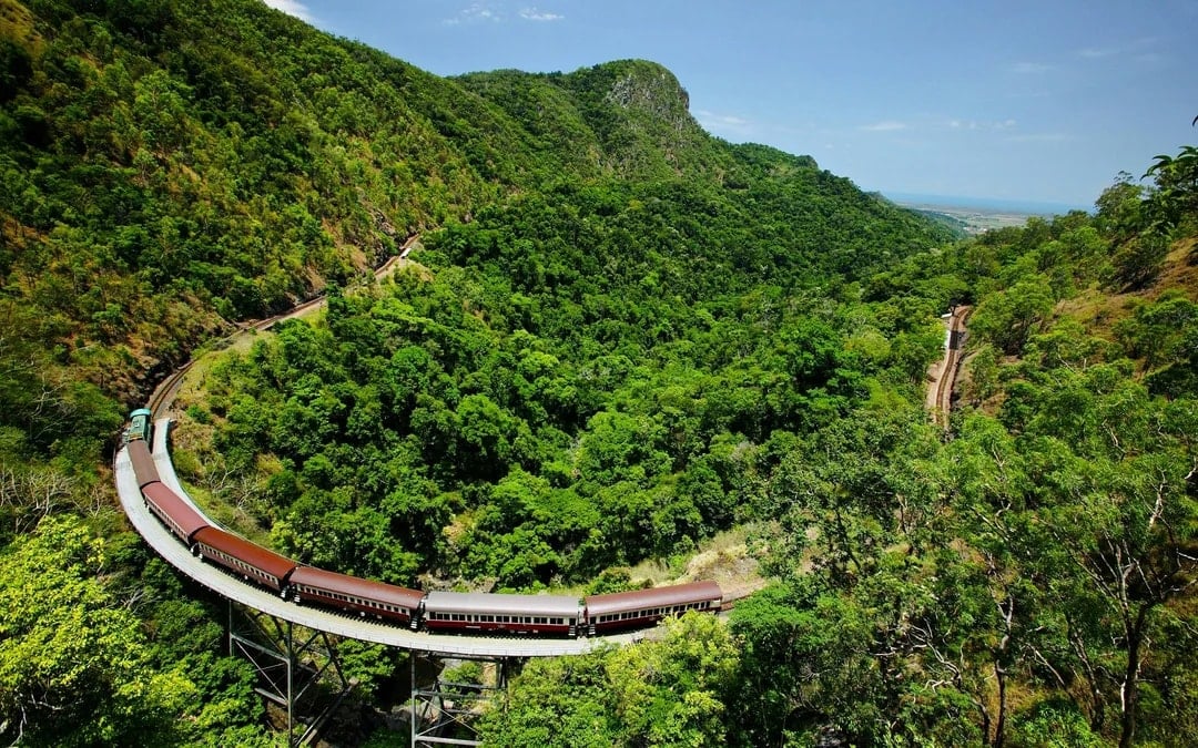 From Cairns: Scenic Train + Coach, Hartley's Crocodile Adventure Guided Tour with Transfers Image 1