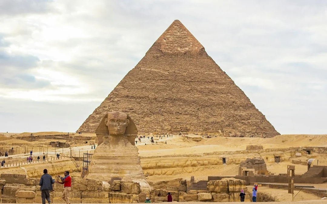 From Cairo: Full-Day Guided Tour of Giza Pyramids, Sphinx, Grand Egyptian Museum & Bazaar with Entry Tickets, Lunch & Hotel Transfers Image 8