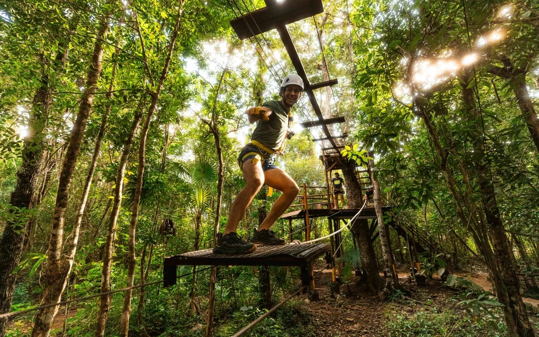 From Cancun: ATV, Ziplines & Cenote Park Extreme Adventure with Transfers Image 7