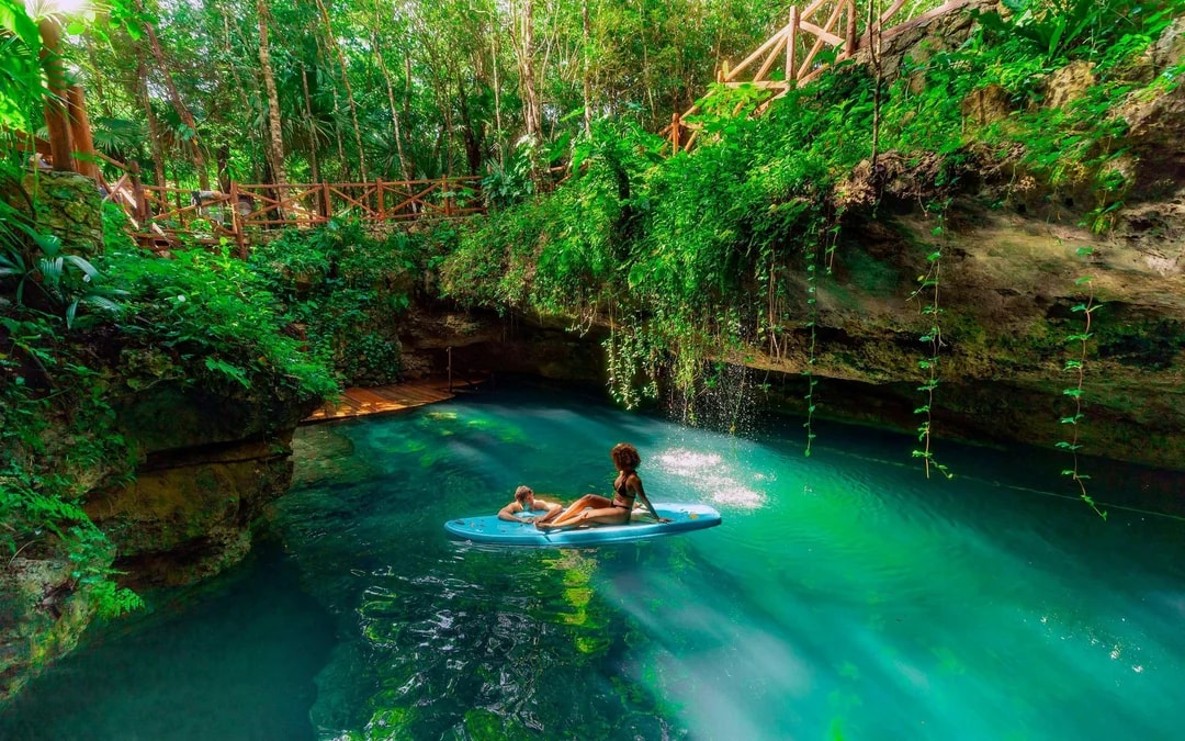 From Cancun: ATV, Ziplines & Cenote Park Extreme Adventure with Transfers Image 8