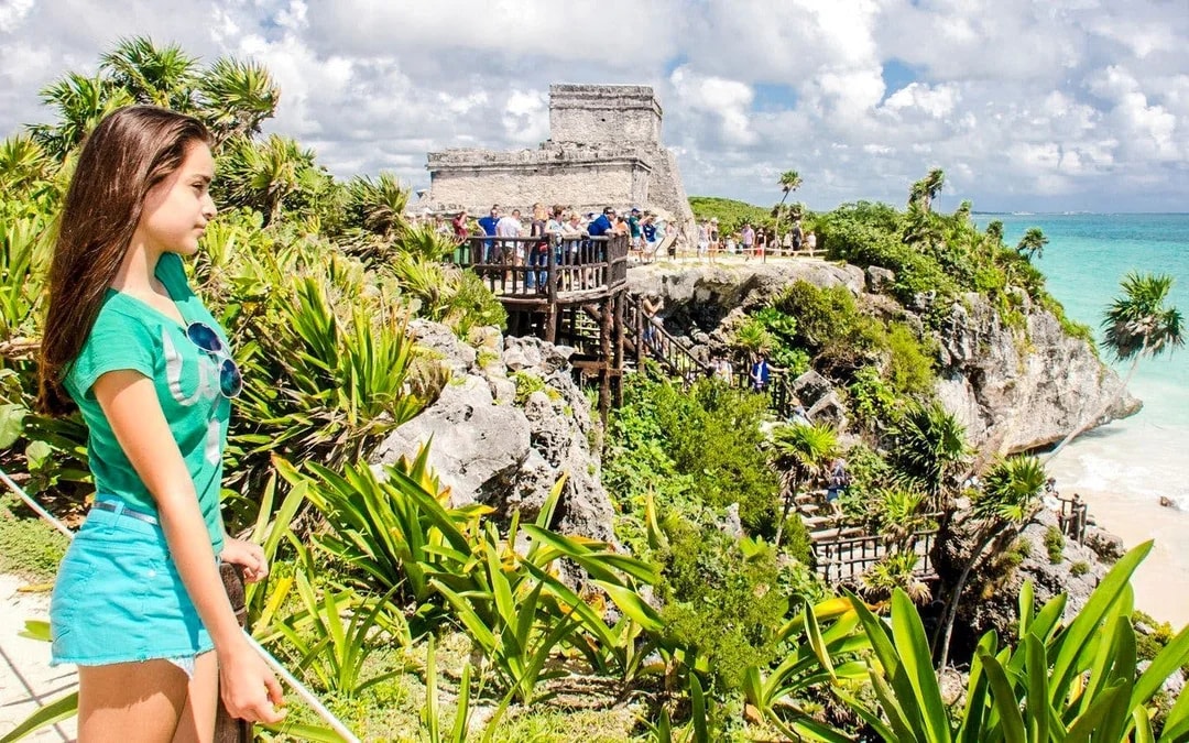 From Cancun: Day Trip to Tulum Ruins and swim at Cenote Nohoch with Lunch & Pickup Image 3