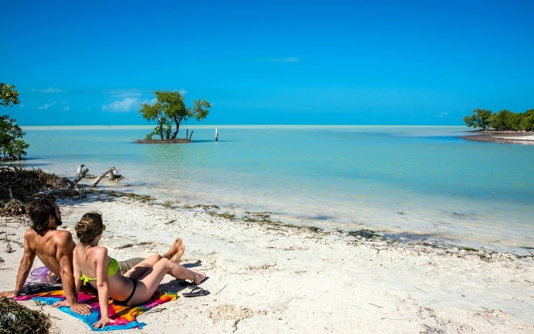 From Cancún: Holbox Island Day Trip with Isla Pasión, Punta Mosquito & Yalahau Spring Image 1