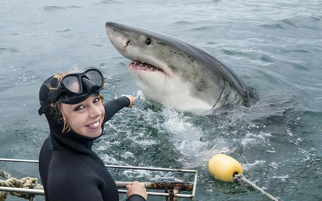 From Cape Town: Gansbaai Shark Cage Diving & Stony Point Penguin Colony Tour with Lunch & Transfers Image 9