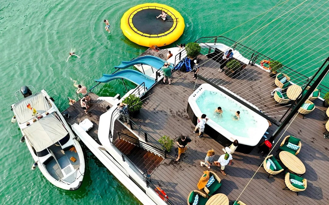 From Cat Ba Island: Lan Ha Bay Catamaran Cruise with Kayaking and Viet Hai Village Cycling Image 6