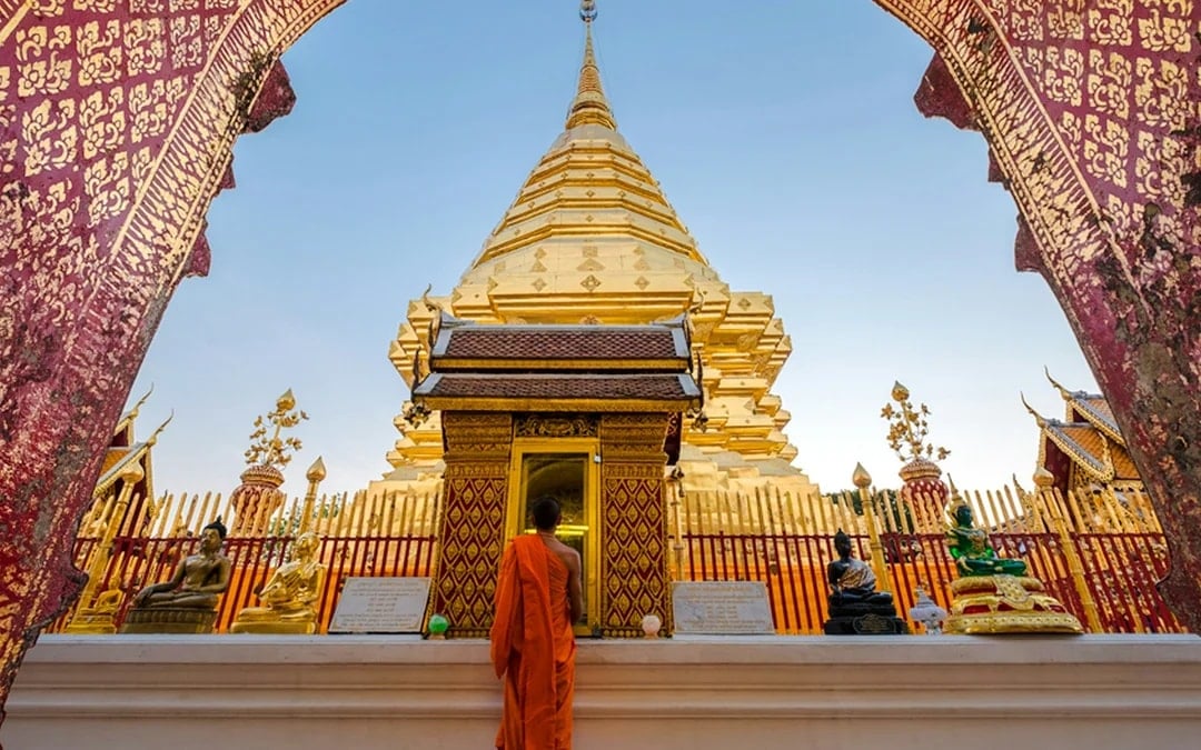 From Chiang Mai: Doi Suthep, Wat Pha Lat and Baan Kang Wat Tour
