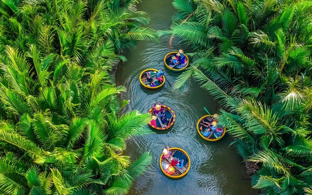 From Da Nang: Coconut Forest Half-Day Guided Tour with Basket Boat Ride, DIY Activities, Lunch & Transfers Image 6