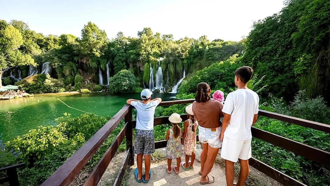 From Dubrovnik: Kravica Waterfalls, Mostar & Ston Day Trip