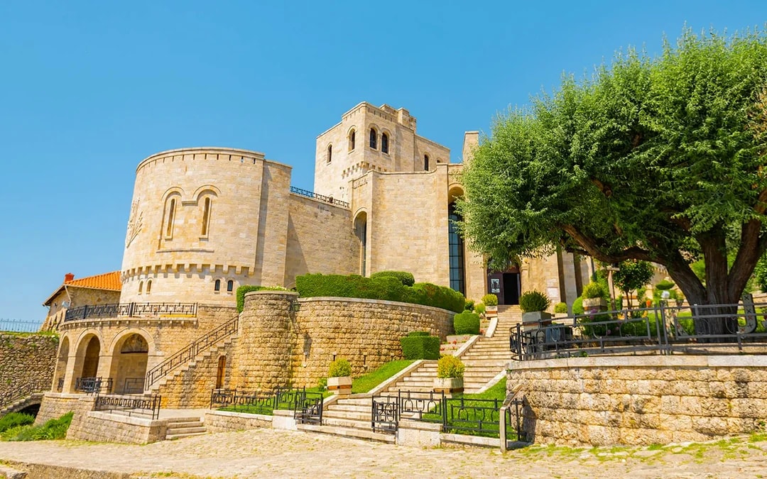 From Durres/Golem: Bovilla Lake & Gamti Mountain Hiking & Kruja Old Town Tour by Minibus Image 6