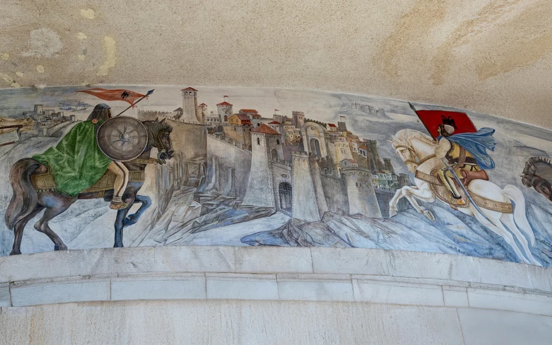 From Durres/Golem: Kruja Castle & Bazaar Day Trip Image 11