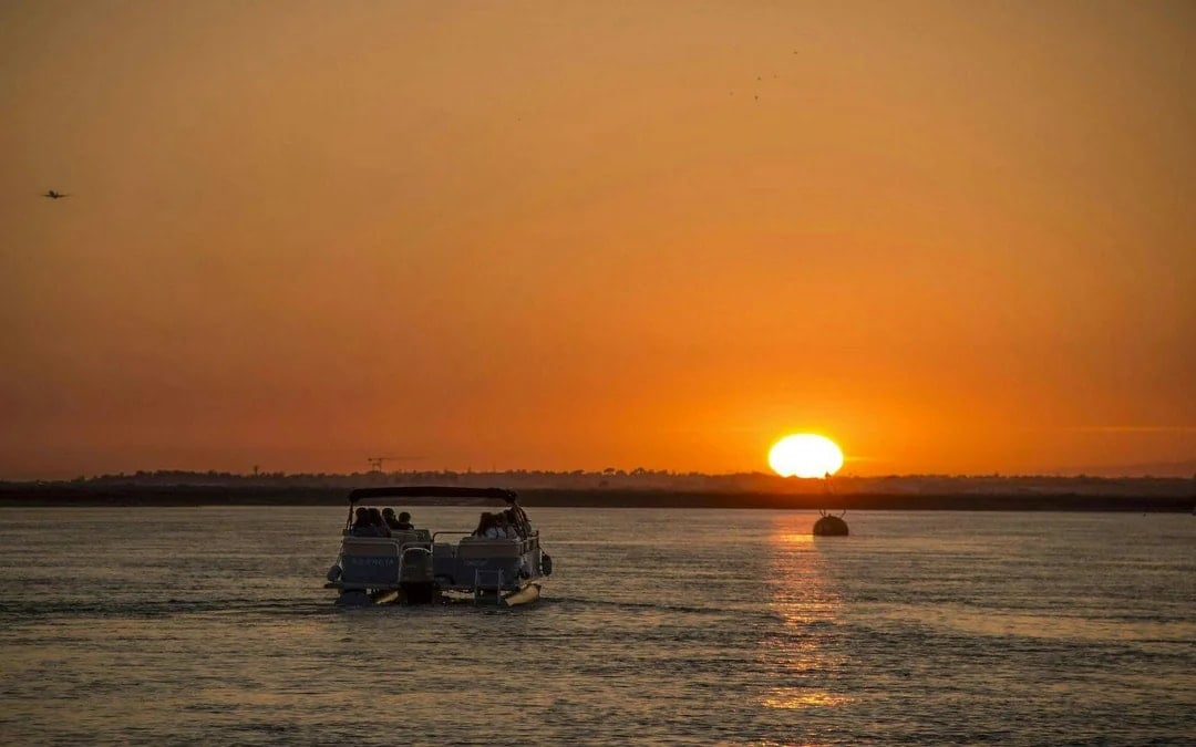 From Faro: Ria Formosa Sunset Boat Tour (Headout 50252)