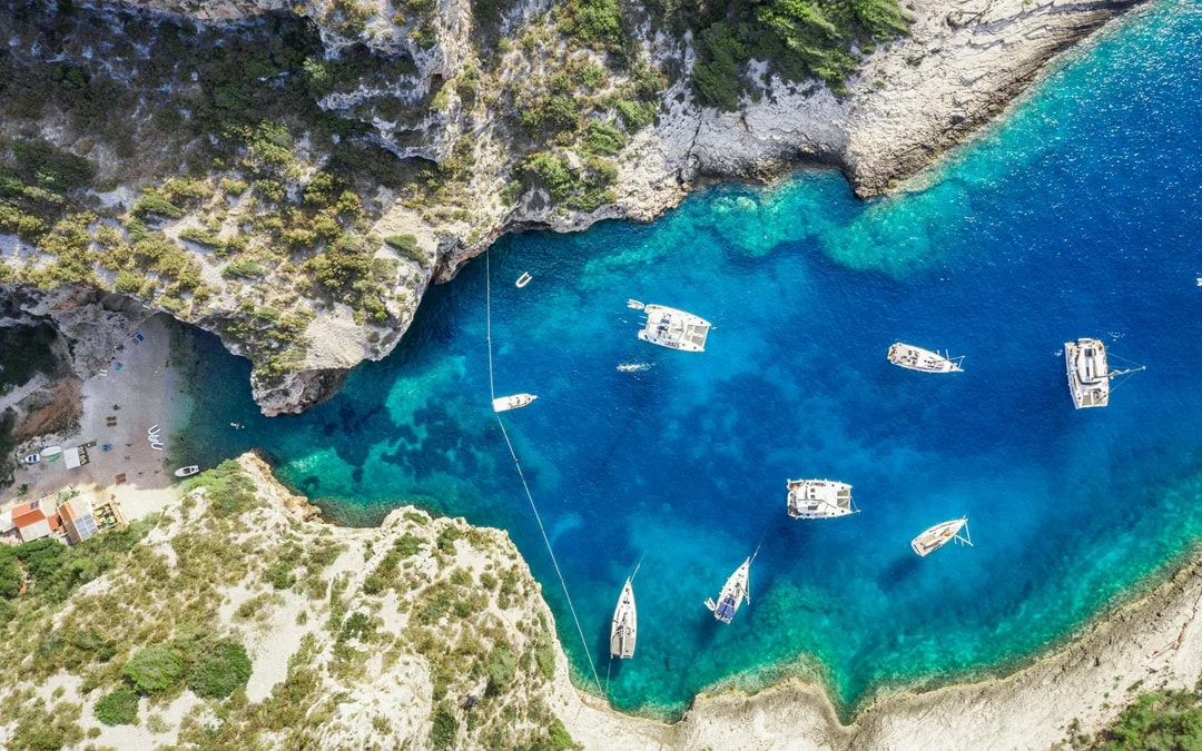 From Hvar: Blue Cave, Green Cave and 5 Islands Boat Tour Image 6