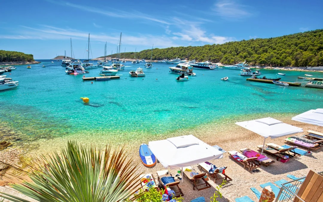 From Hvar: Blue Cave, Green Cave and 5 Islands Boat Tour Image 8