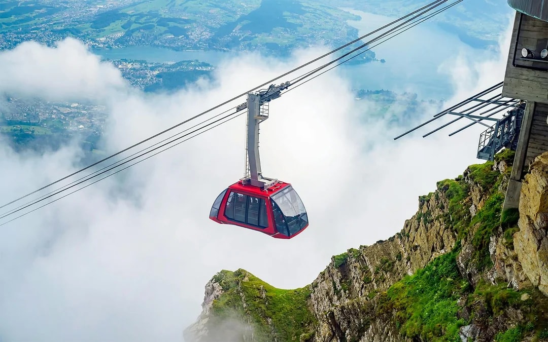 From Kriens: Mount Pilatus Round-Trip Cable Car Tickets Image 4
