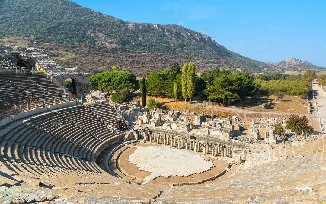 From Kusadasi Cruise Port: Ephesus, House of Virgin Mary & Artemis Small-Group Tour with Lunch