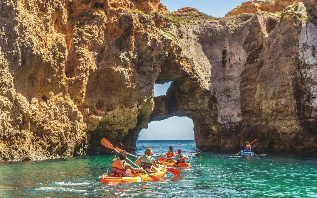 From Lagos: Ponta da Piedade Caves Kayak Tour Image 1